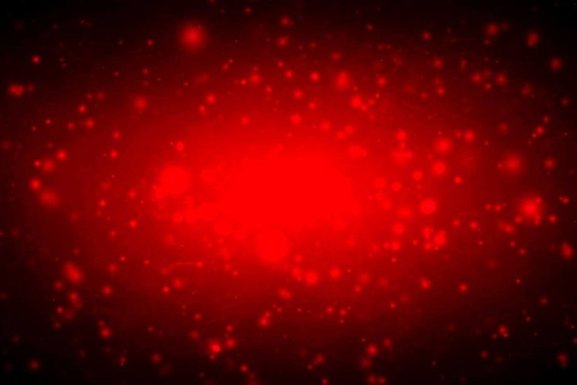 Red Spinning Particles - HD Background Loop