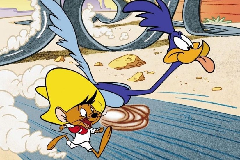 Cartoon - Wile E. Coyote and The Road Runner Speedy Gonzales Wallpaper