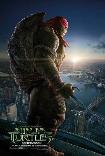 Teenage Mutant Ninja Turtles 2014 Raphael Poster | Wallpapers HD .