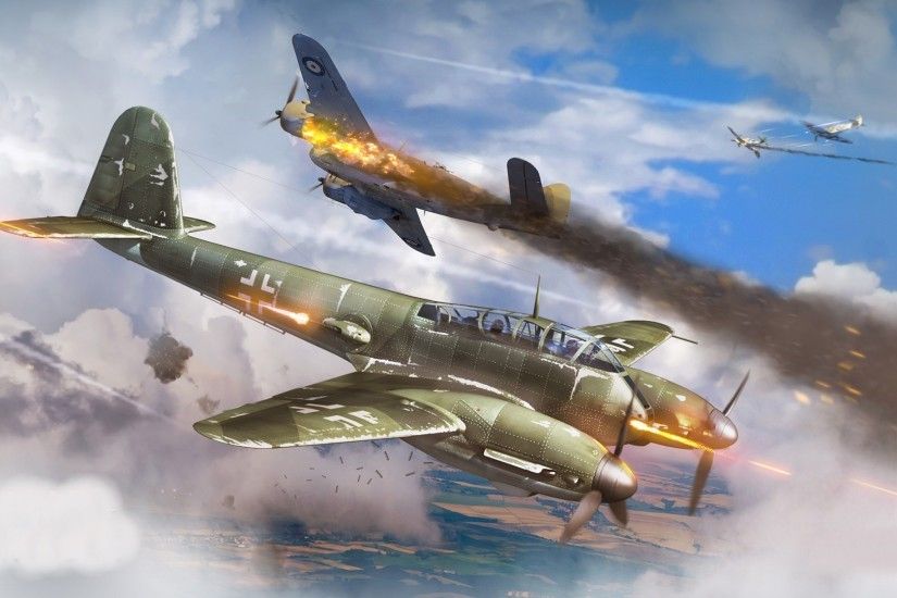 1920x1080 World War II, Military Aircraft, Aircraft, Military, Airplane,  Germany,