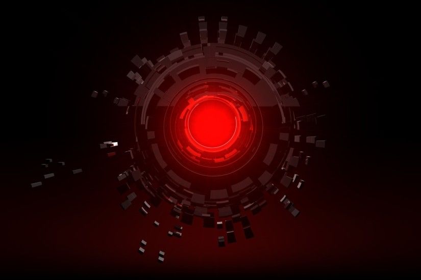 CGI - Abstract Red Wallpaper