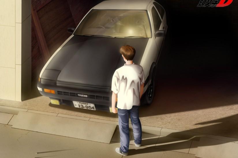 Vehicles toyota ae86 initial d wallpaper background