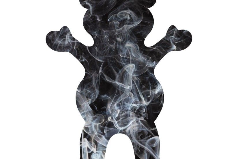 Smoke Fill Bear Sticker
