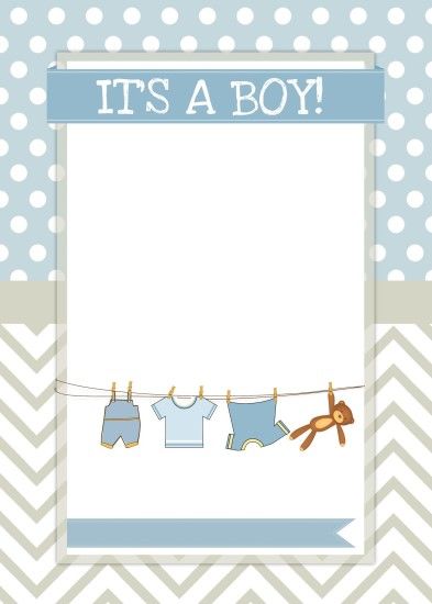 Boy Baby Shower Free Printables