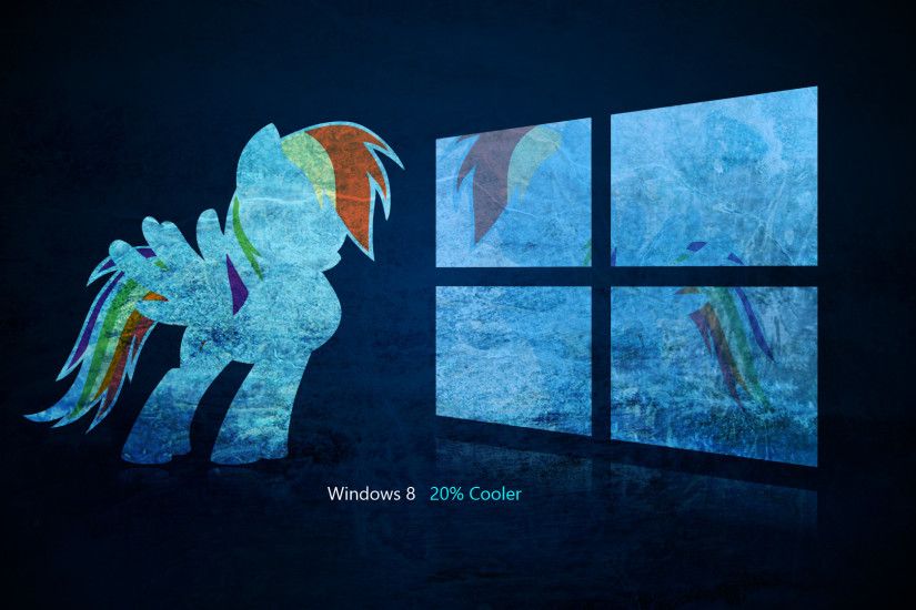 ... Rainbow Dash Windows 8 Wallpaper by BlaqKrown