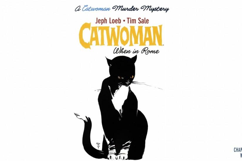 Comics - Catwoman: When In Rome Catwoman Wallpaper