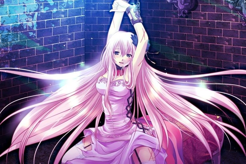 Download Vocaloid Girl Chains Handcuffs Hostage Inspired Epic Anime  Wallpaper In Many Resolutions