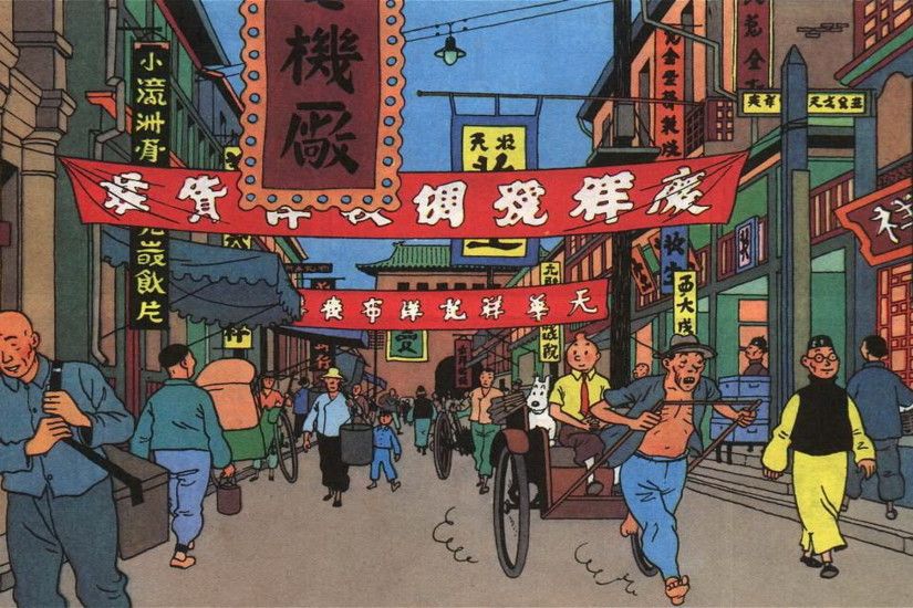 Comics - The Adventures Of Tintin Wallpaper