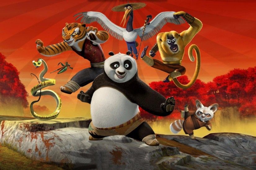 Kids Kung Fu Panda 3 Movie 4K Wallpaper