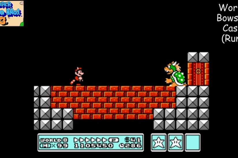 Super Mario Bros. 3 [NES] Playthrough #08, World 8: Dark Land - YouTube