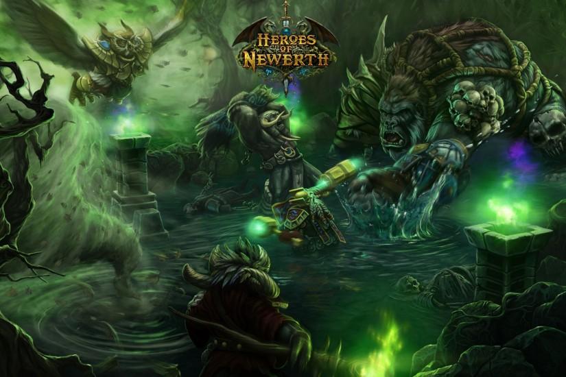 Preview wallpaper world of warcraft, heroes of newerth, characters, energy  3840x2160