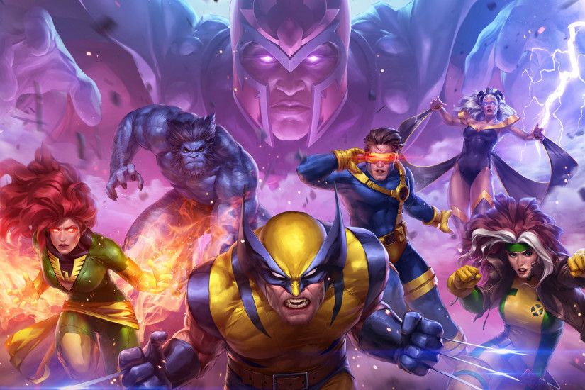 General 1920x1080 Wolverine Cyclops Beast (Henry McCoy) Ororo Monroe  Magneto Jean Grey Rogue (