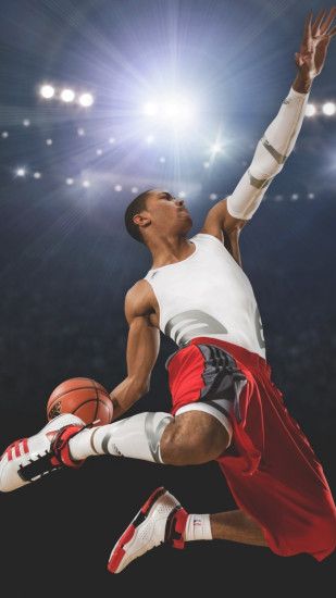 1080x1920 Wallpaper derrick rose, slam dunk, basketball