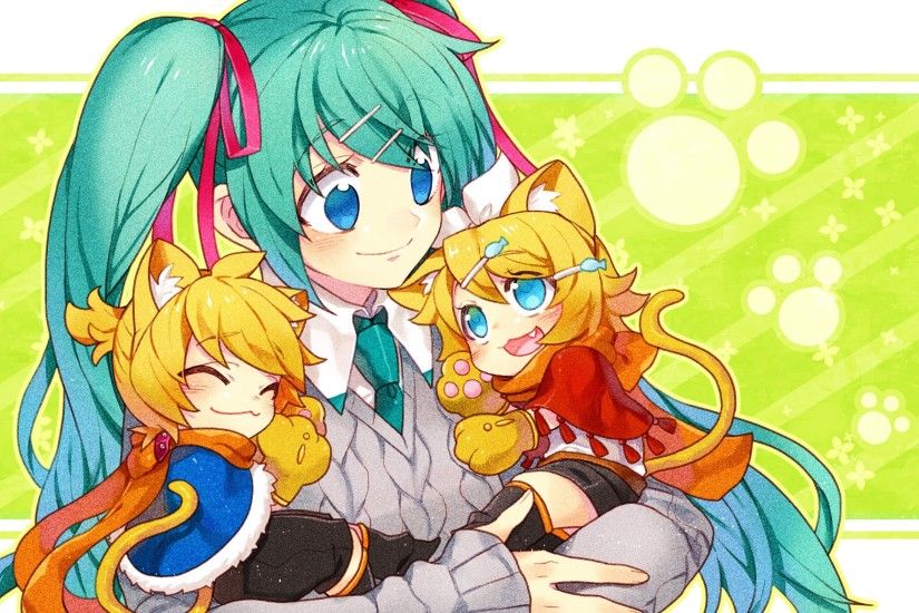 Vocaloid, Hatsune Miku, Anime Girls, Anime, Kagamine Len, Kagamine Rin  Wallpapers HD / Desktop and Mobile Backgrounds