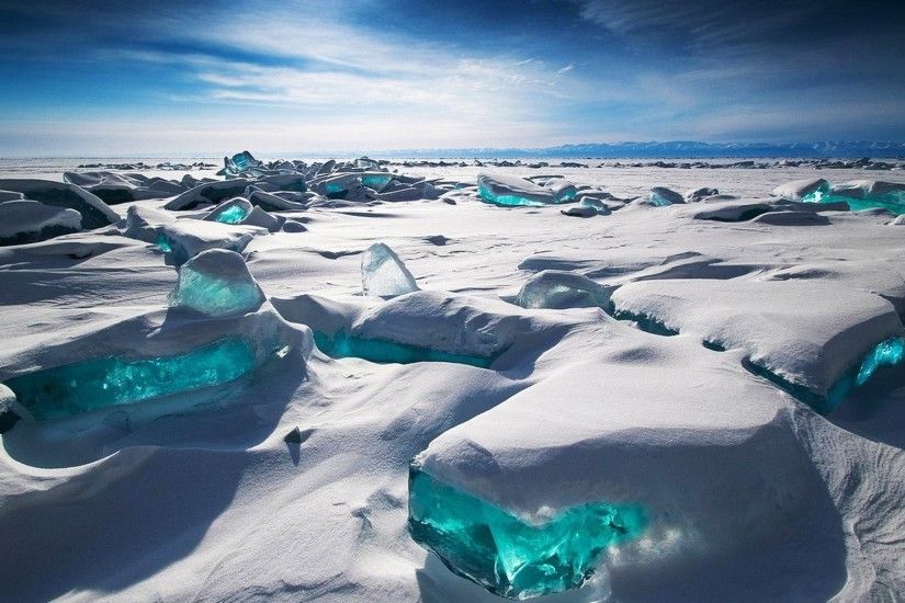 Russia, Siberia, Ice, Snow, Sky, Landscape Wallpapers HD / Desktop and  Mobile Backgrounds