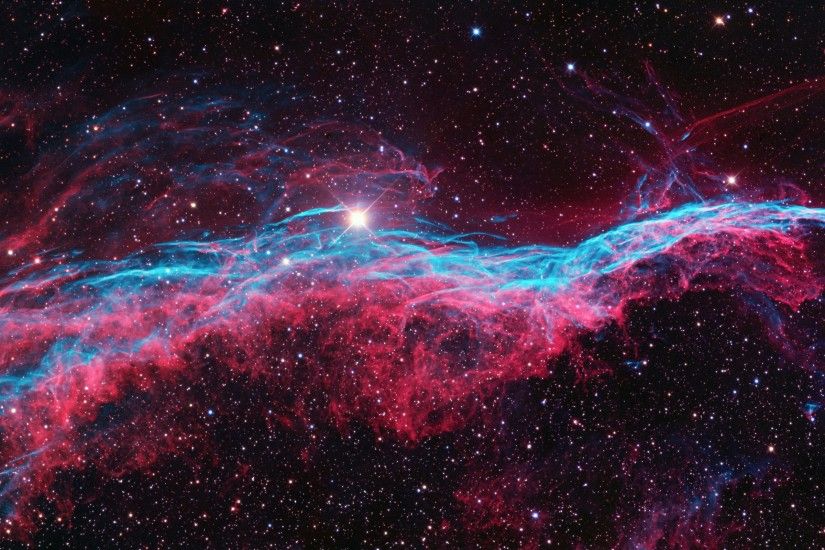 red, Blue, Stars, Space, Nebula Wallpapers HD / Desktop and Mobile  Backgrounds