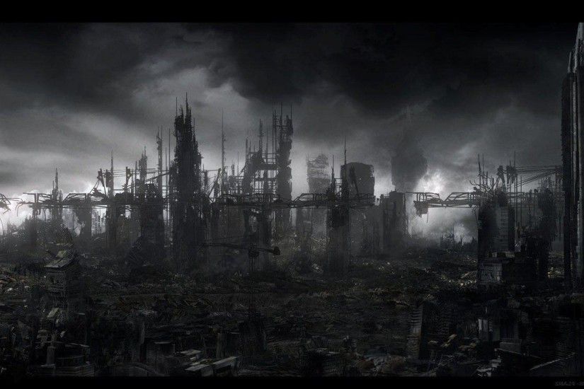 Images For > Destroyed City Wallpaper 1920x1080