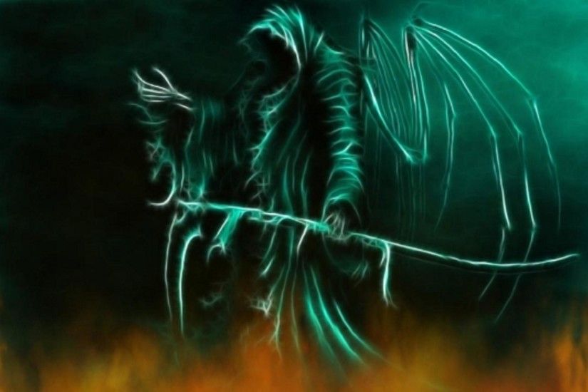 Cool Grim Reaper Wallpapers | Grim reaper weapons cool hooded cloak lone HD  Wallpaper