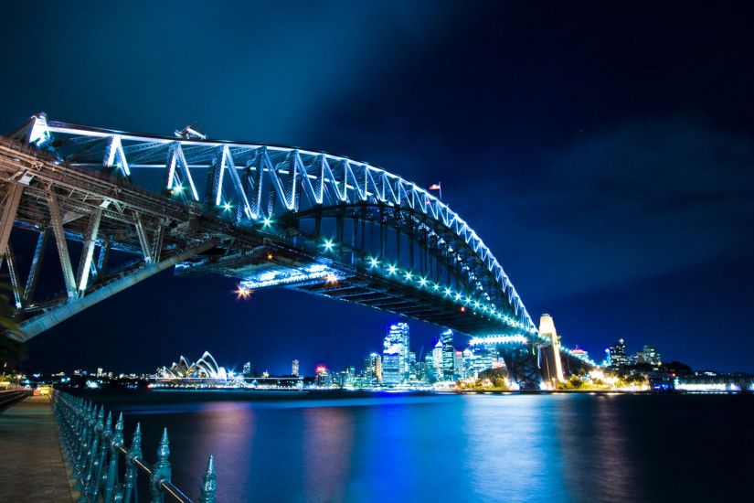 Sydney Harbour Bridge Skyline Wallpaper