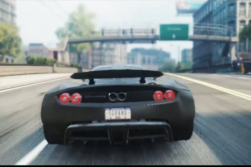 Need for Speed: Most Wanted (2012) Hennessey Venom GT Spyder Needle Point  Speed Run - YouTube