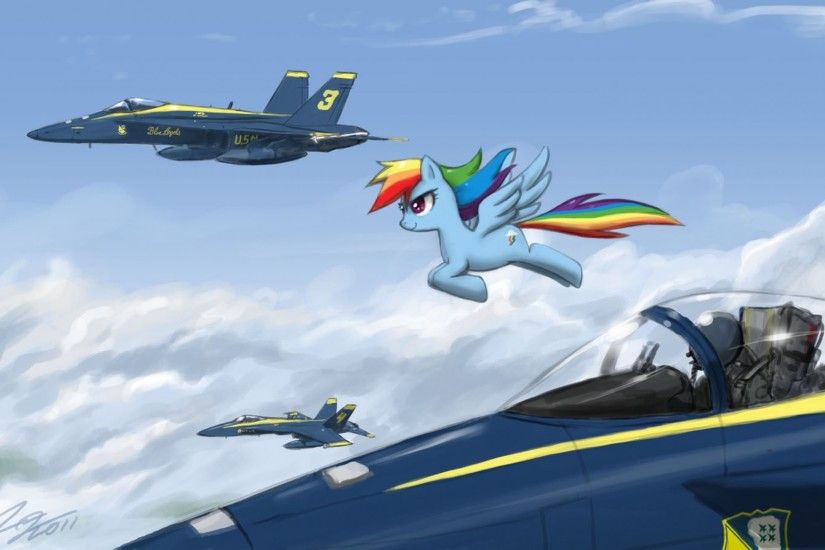 my little pony blue angels rainbow dash 1500x901 wallpaper Art HD Wallpaper