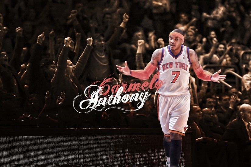Carmelo Anthony New York Knicks Wallpaper.