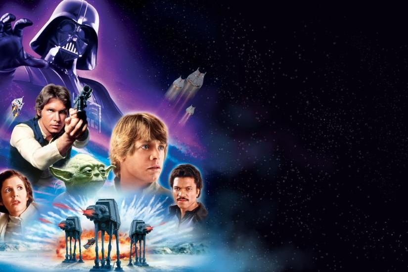 Film - Star Wars Episode V: The Empire Strikes Back Darth Vader Han Solo  Luke