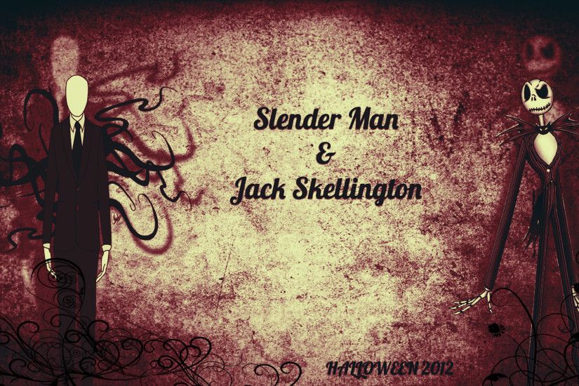 ... BreakerDesignDLC Slender Man And Jack Skellington (Halloween 2012) by  BreakerDesignDLC