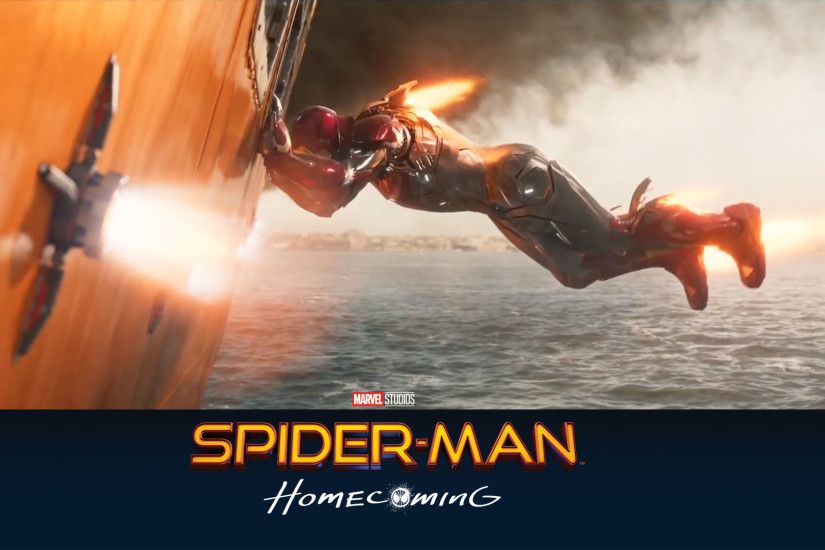 Spider-Man Homecoming Wallpaper of Iron-man