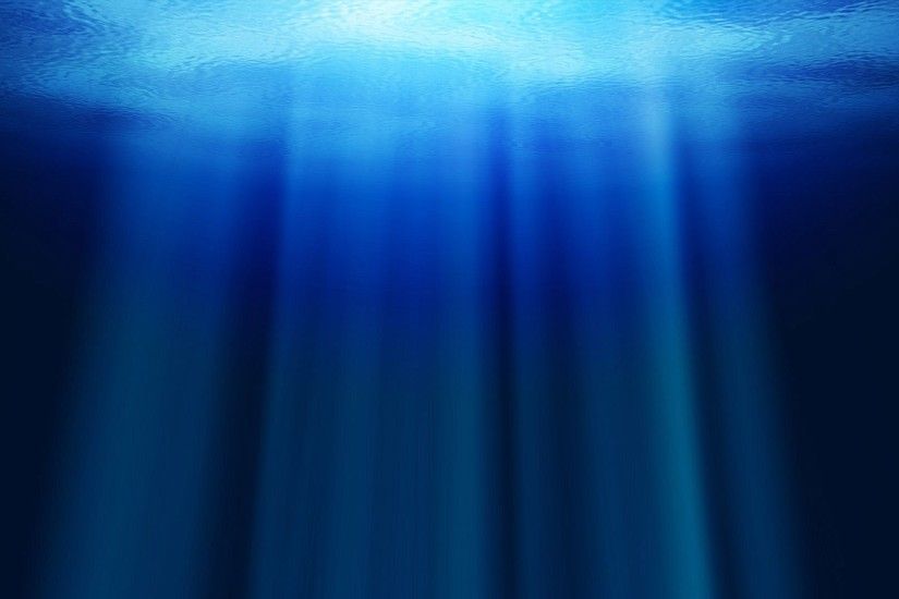 Preview wallpaper ocean, water, rays, depth 1920x1080