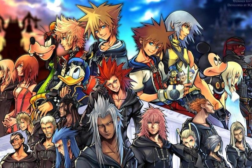 Wallpapers For > Kingdom Hearts Axel Wallpaper 1920x1080