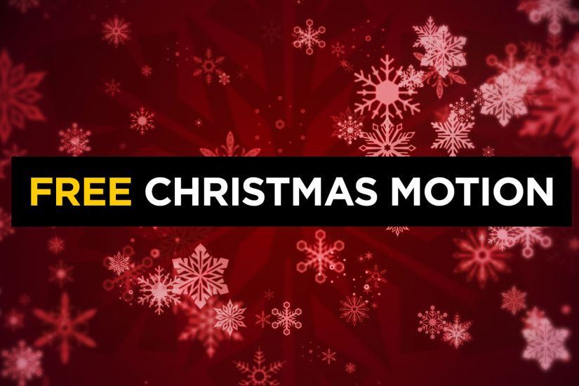 Free Christmas Snowflake Motion Background – Church Motion Graphics