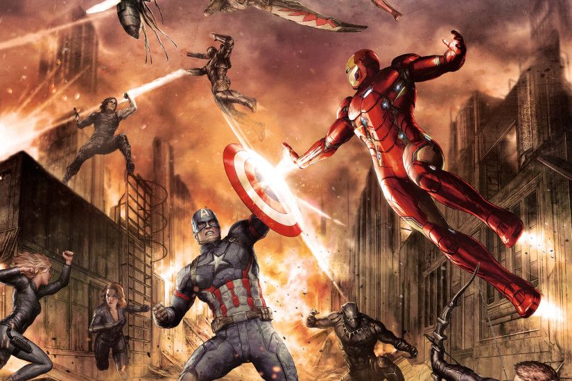 Movie - Captain America: Civil War Iron Man Captain America War Machine  Winter Soldier Sharon