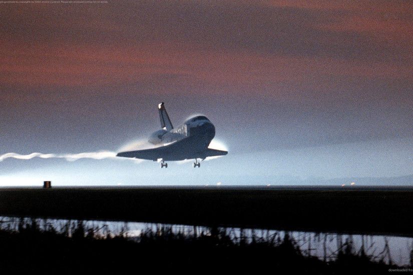 Nasa Space Shuttle Landing for 1920x1080