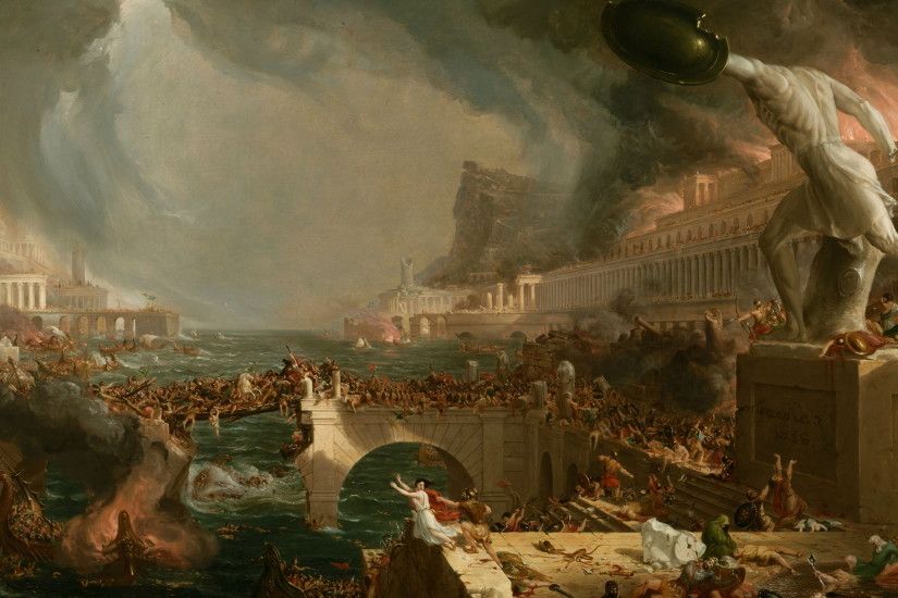 Attack of Olympus by Ronald, war, siege, ancient greece HD wallpaper