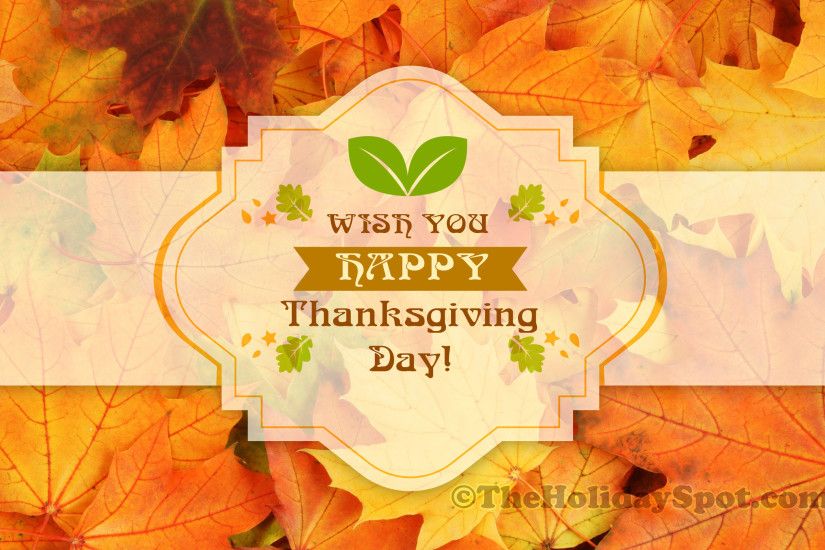 Happy Thanksgiving Day Wallpaper