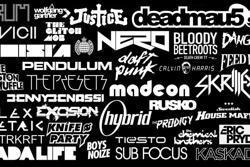 Justice Daft Punk Deadmau5 Skrillex Wallpaper