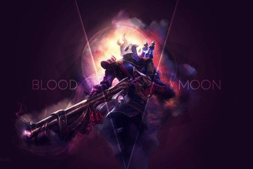 Blood Moon Jhin Wallpaper by AetherialArts