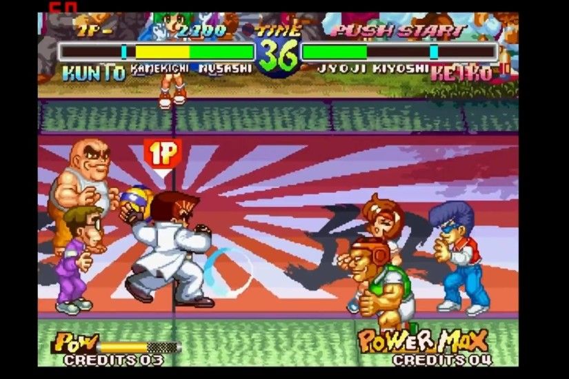 Super Dodgeball ( Neo Geo ) HD !!!