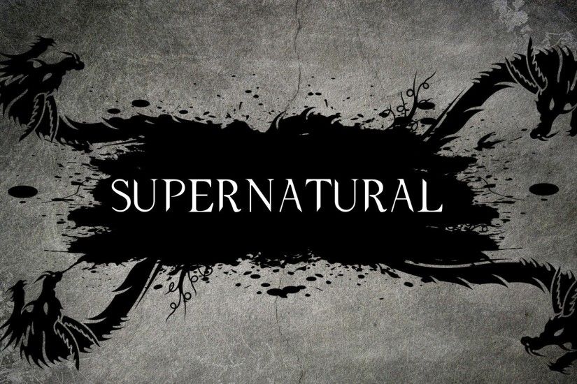 2006 Supernatural Logo Wallpaper
