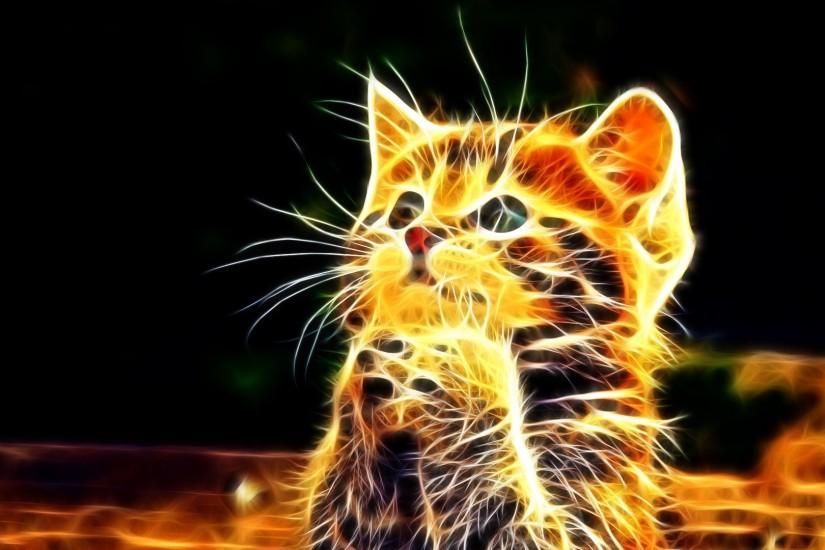 1920x1080 Kitty, Furry, Paws, Cute, Abstract Wallpaper, Background .