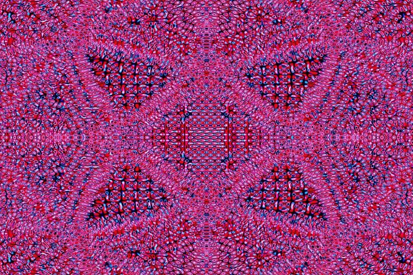 Pink Psychedelic Background
