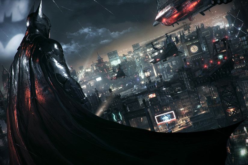 Gotham is rendered in exceptional detail in this first (and last?) game  running