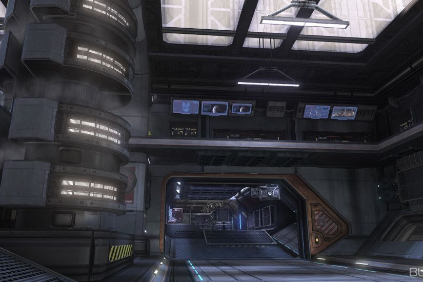 Sci Fi - Spaceship Halo Wallpaper