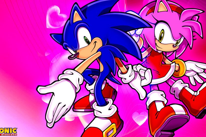 Dark Super Sonic and Amy