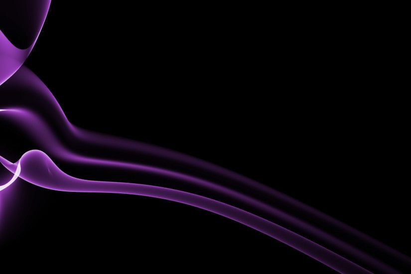 Black and Purple Abstract Wide Wallpaper