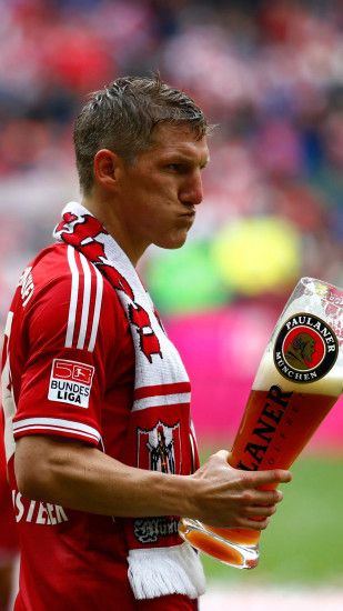1440x2560 Wallpaper bastian schweinsteiger, midfielder, germany, bavaria,  football