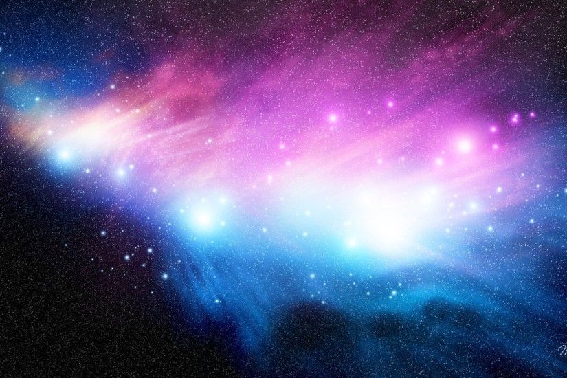 Blue Tag - MaDonnas Sky Space Purple Stars Blue Pink Green Persona Wallpaper  for HD 16