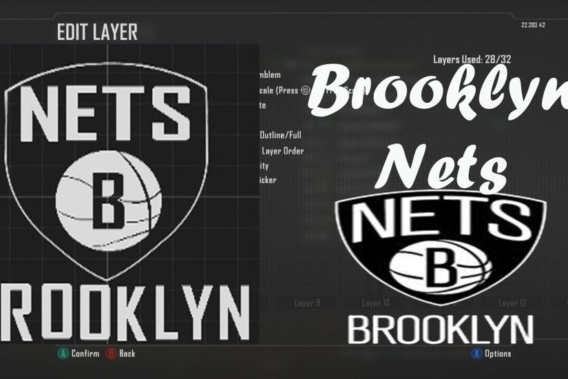 Black Ops 2 Emblem Tutorial: Brooklyn Nets