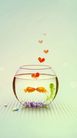 Cute Sweet Love Little Couple iPhone 6 Wallpaper Download | iPhone